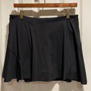 Athleta Ladies Medium Black Match Point Tennis Golf Skirt Skort